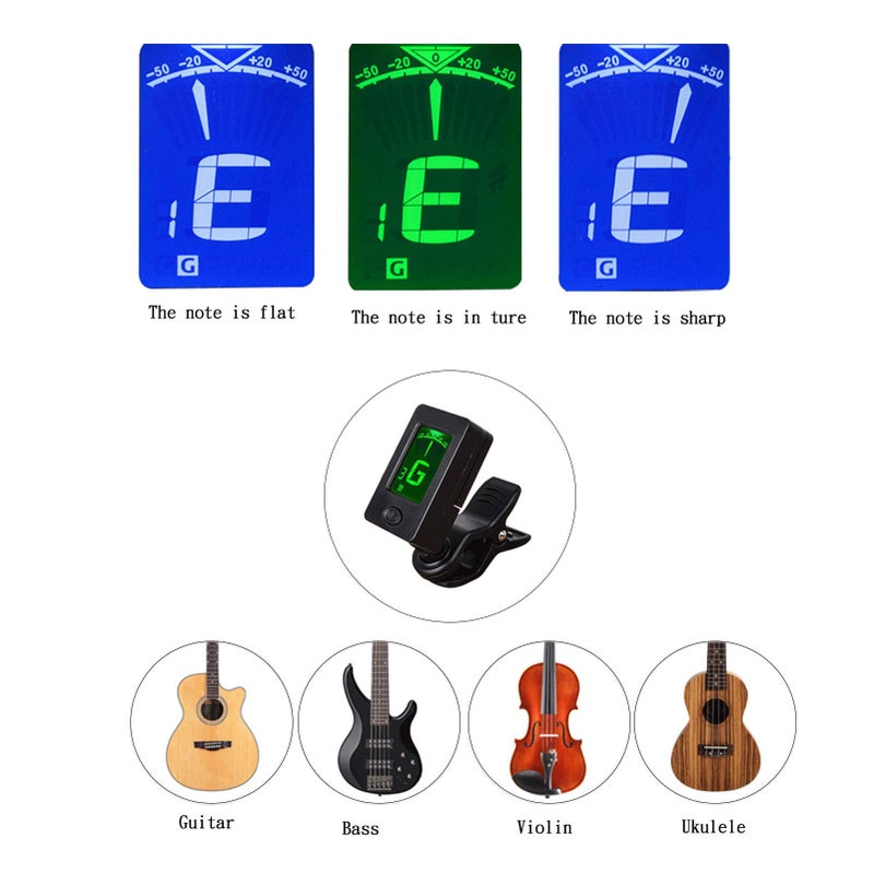 JYsun Electric Guitar Strings 3 Full Sets and Tuner, 3 in 1 Restringing Tool, Picks - Image 5